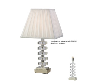 Dusit Crystal Table Lamps Diyas Base Only Lamps